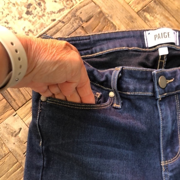 Paige Skyline Jeans Dark Wash - Picture 4 of 13